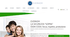 Desktop Screenshot of everkem.com